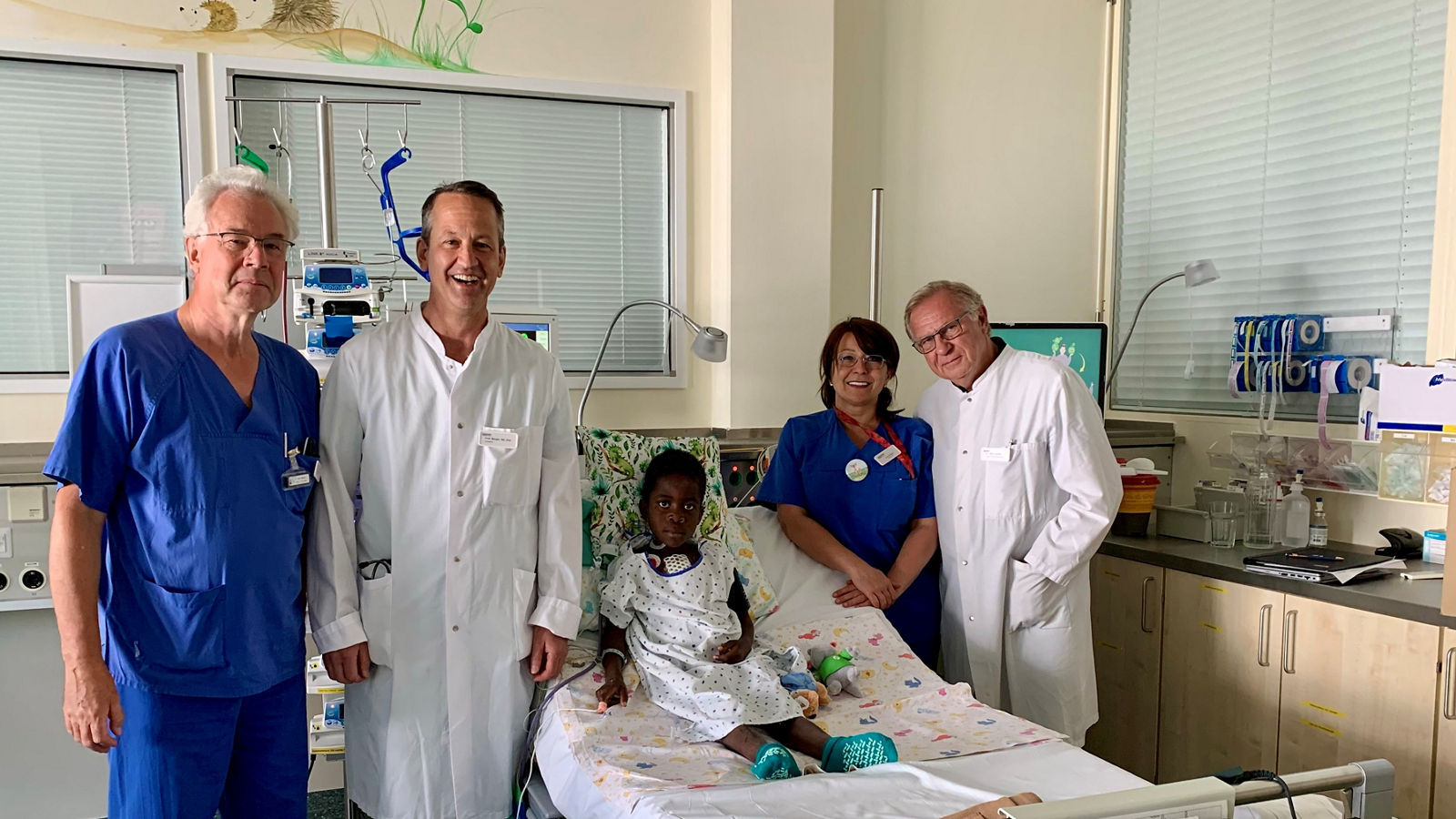 Complex heart surgery for 8-year-old Amari